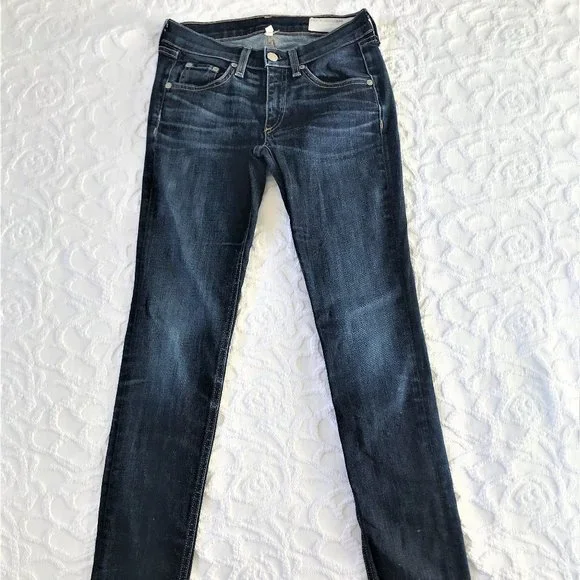 rag & bone Mid Rise Skinning Jeans - Picture 3 of 8